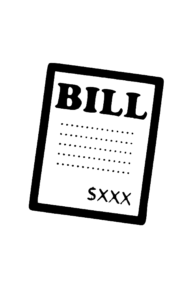 bill that can be paid with a paycheck